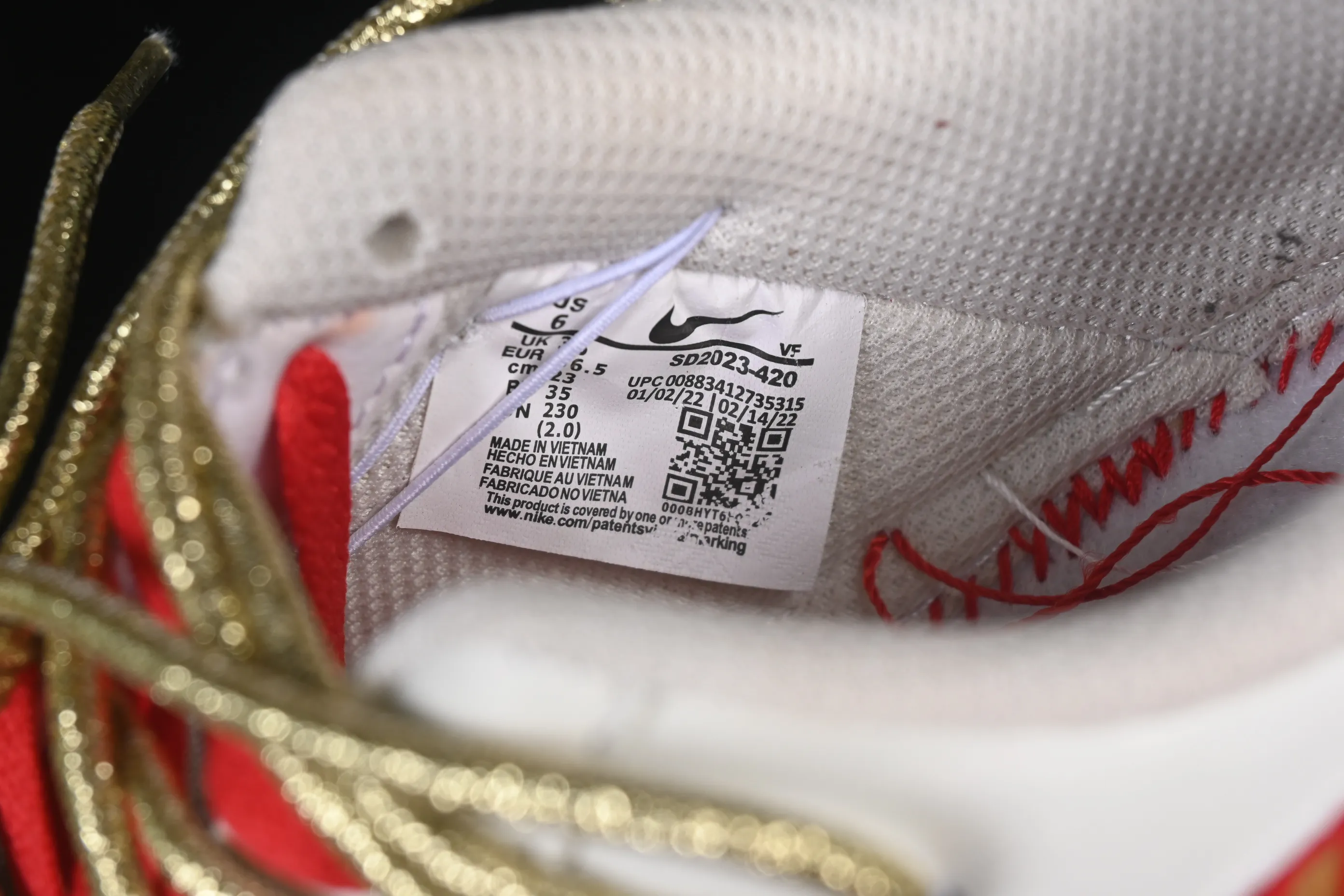 All categories Nk Air Force 1 Air Force series Nk Air Force 1 Low Air Force low-top Nike Air Force 1'07 Low "Lucky Steed Traces" Hand-painted graffiti Year of the Horse limited edition Red gold rima Air Force 1 low-top casual sneakers SD2023-402